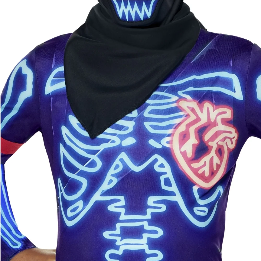 Fortnite Party Trooper Costume Size Medium 8-10